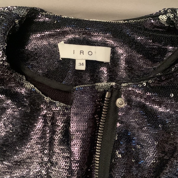 SOLD***IRO sequin blazer - Picture 10 of 13